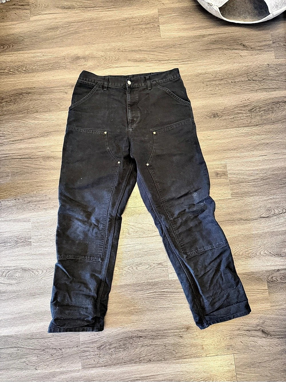 Carhartt wip Men's Black Cargo Pants